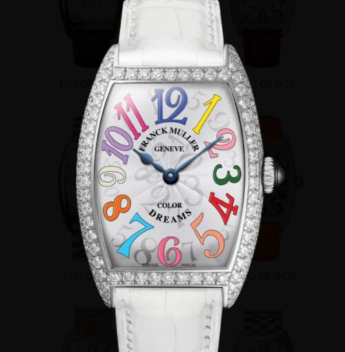 Review Franck Muller Cintrée Curvex Ladies Replica Watch for Sale Cheap Price 1752 QZ COL DRM